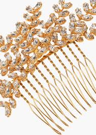 CystalAntie Gold Mignonette Comb