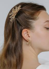 CystalAntie Gold Mignonette Comb