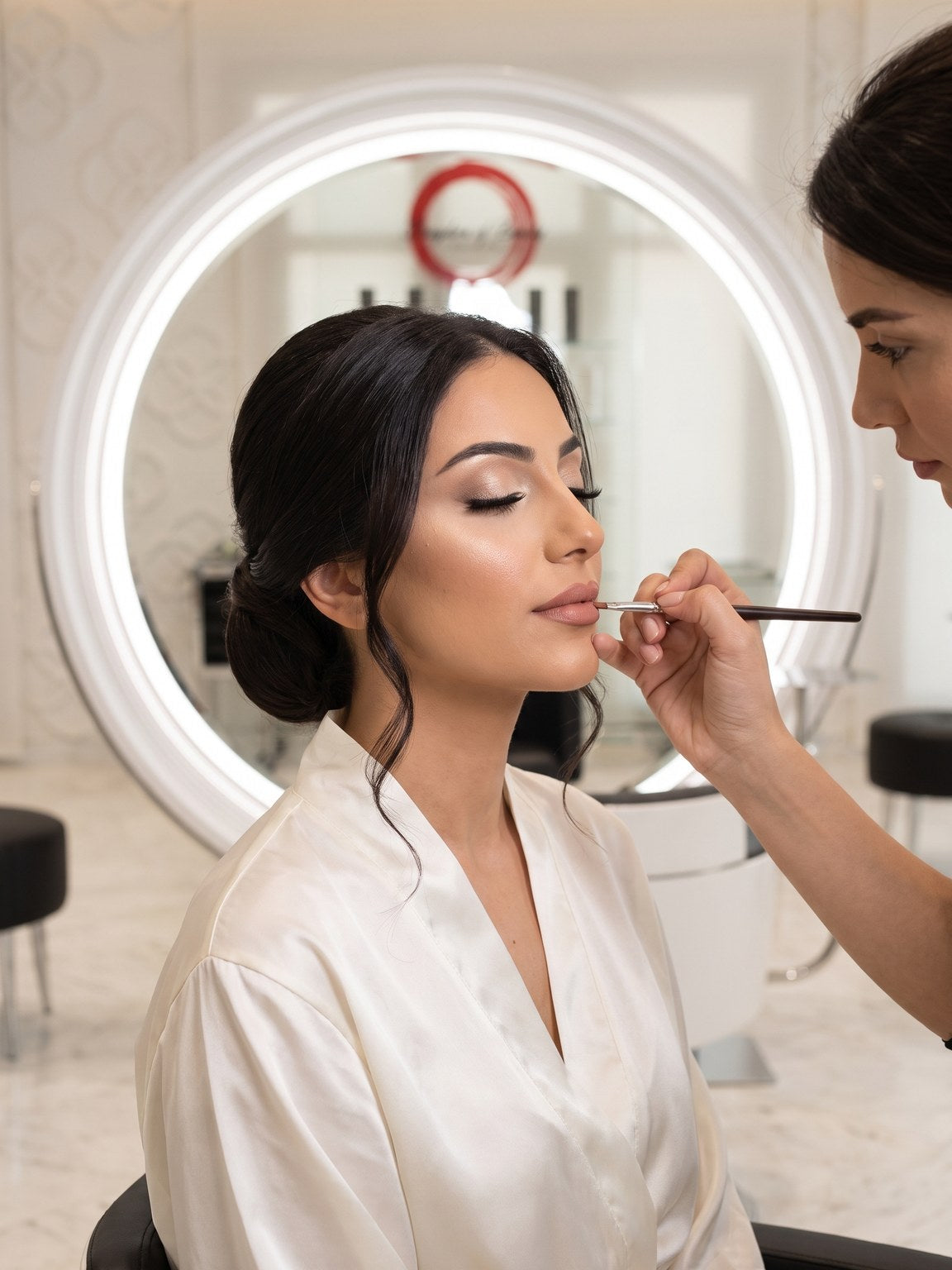 Bridal make-up at Kingdom of Beauty, Abu Dhabi