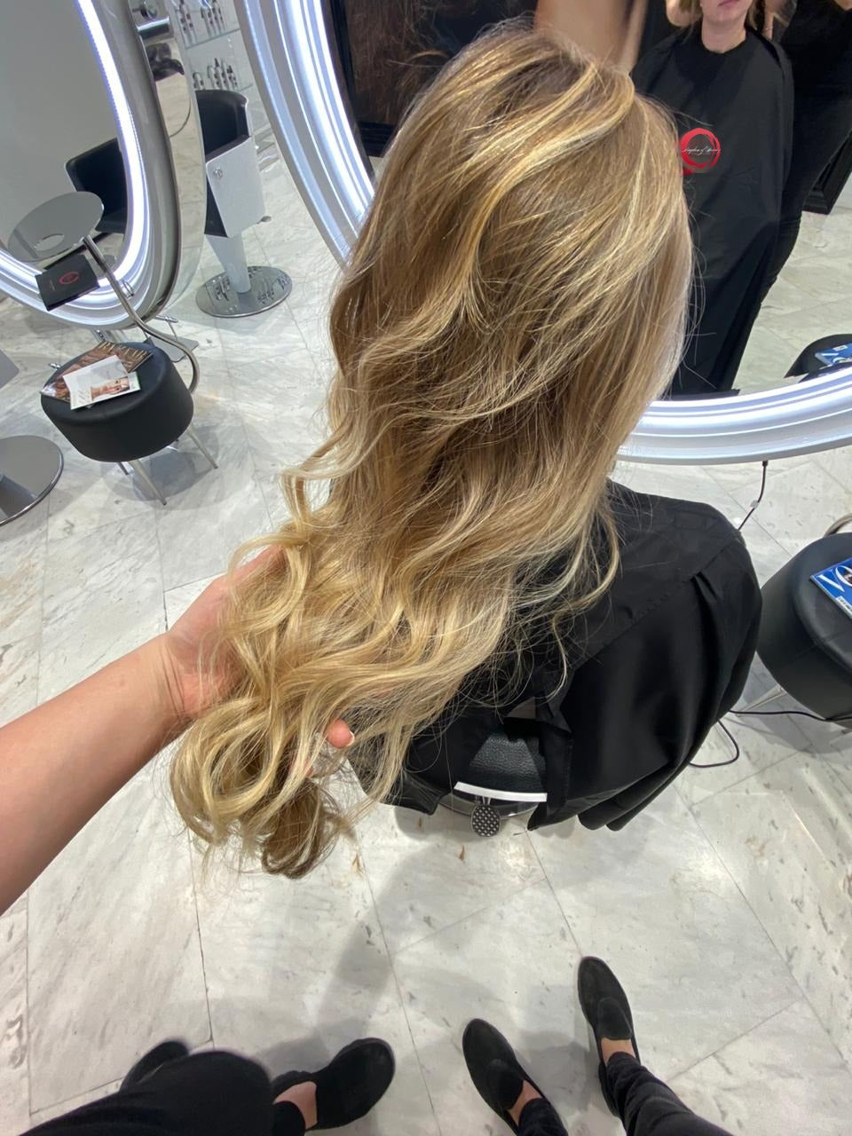 Blonde balayage by Kingdom of Beauty, Abu Dhabi