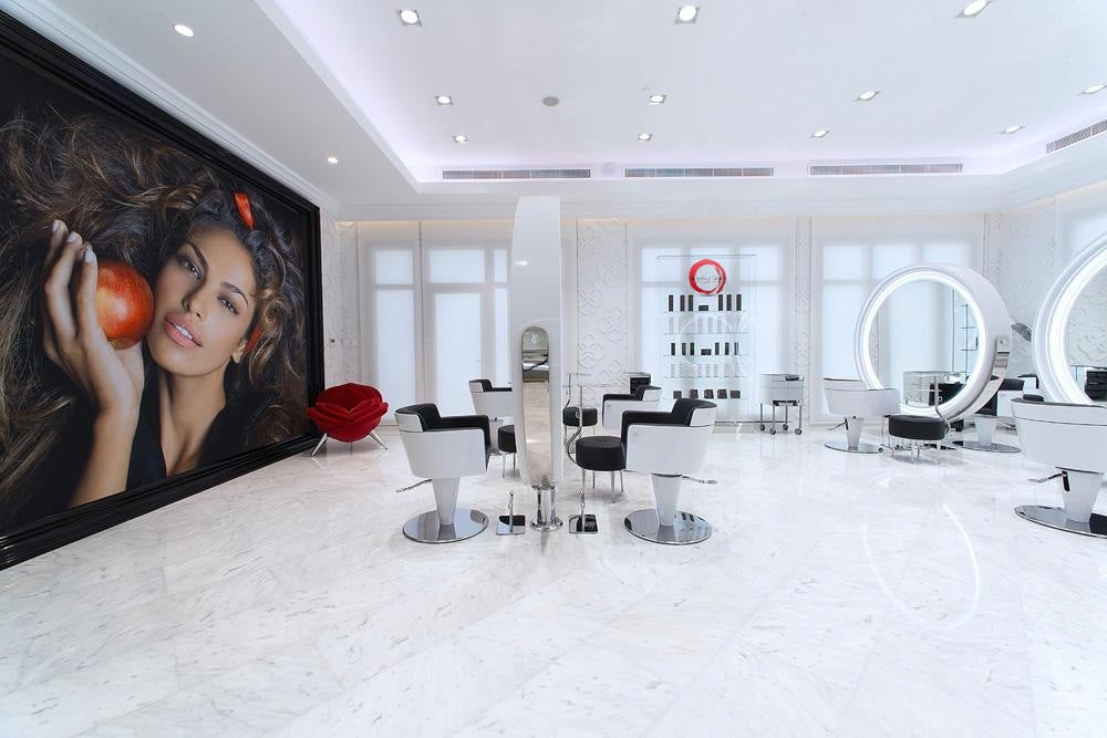 Hair studio at Kingdom of Beauty, Abu Dhabi