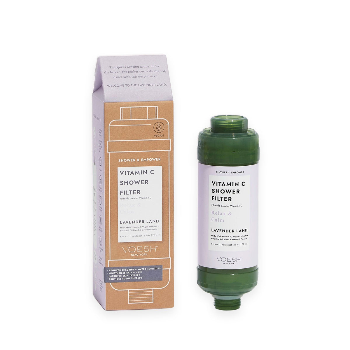 Voesh Shower Filter Lavender Land 70g at Kingdom of Beauty, Abu Dhabi