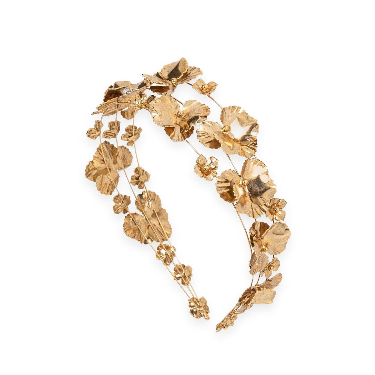 Gold Sariyah Headband - Gold at Kingdom of Beauty, Abu Dhabi